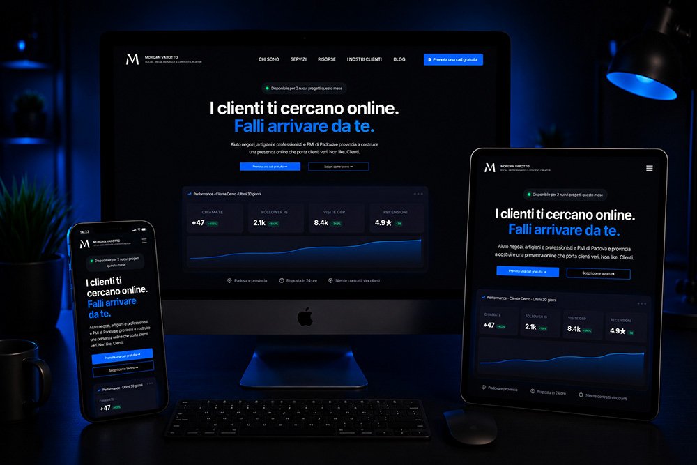 Siti web e landing page